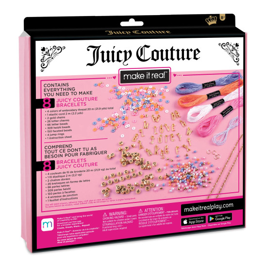 Juicy Couture Bracelet Making Kit- 563 Pcs