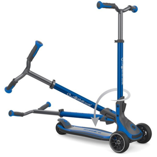 Ultimum Foldable Scooter, Navy Blue