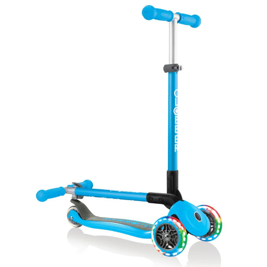 Primo Foldable Lights scooter , Navy Blue