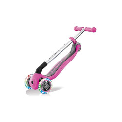 Foldable Lights Scooter, Pink Color