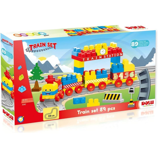 Dolu Train Set - 89 piece