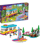Friends Forest Camper Van And Sailboat -LEGO