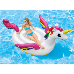 Mega Inflatable Pool float swim Unicorn Island - INTEX