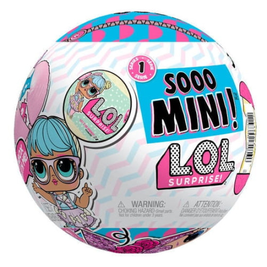 L.O.L Surprise Sooo Mini Doll With 8 Surprises - 1 PCS