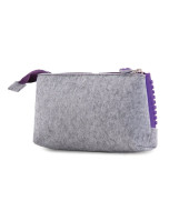 Pixie pencil case - Gray & Purple