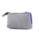 Pixie pencil case - Gray & Purple
