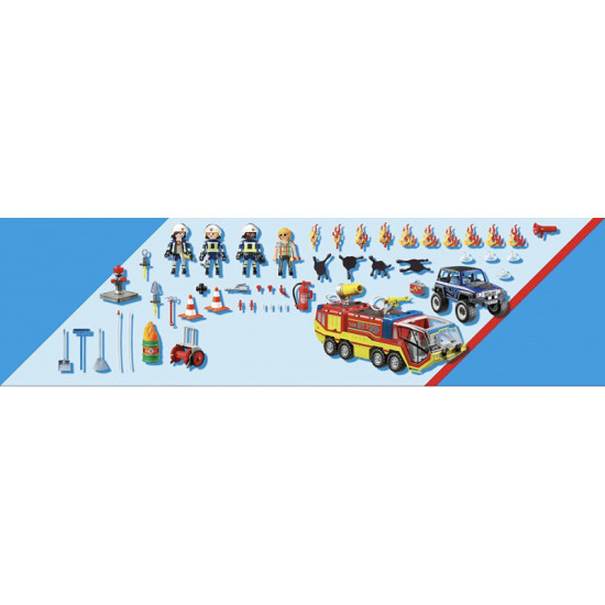 Fire Engine With Truck 189 Pcs - Playmobil