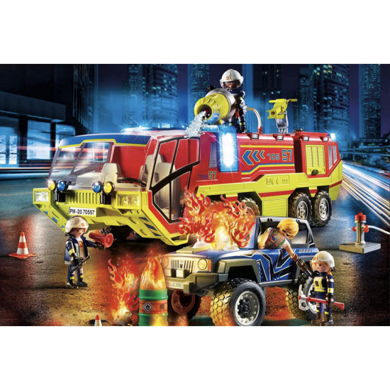 Fire Engine With Truck 189 Pcs - Playmobil
