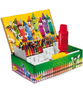 Crayons 120 colors - with sharpener