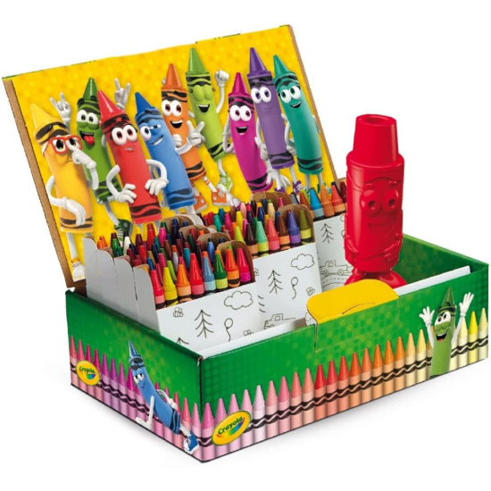 Crayons 120 colors - with sharpener