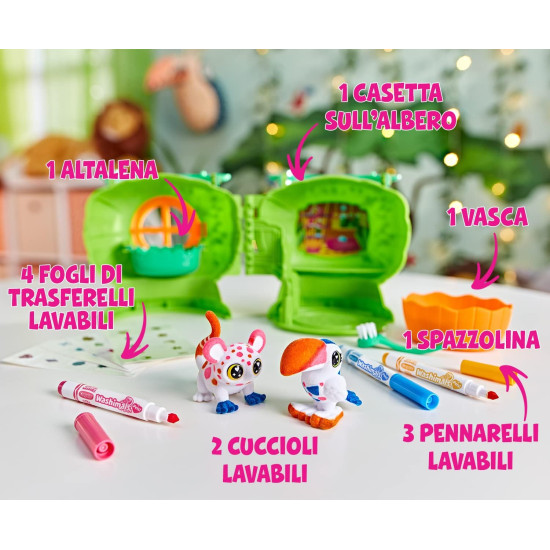 Safari Washimals Pets Colouring Kit