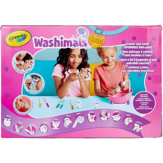 مجموعة تلوين حيوانات واشيمالس