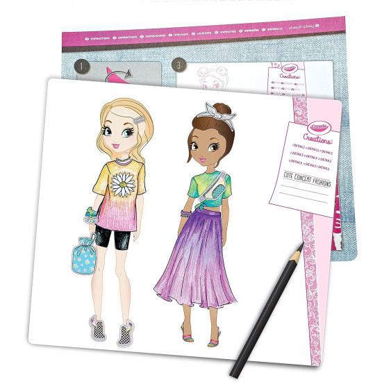 Crayola Creations Fashion Sketch Set