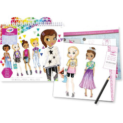 Crayola Creations Fashion Sketch Set