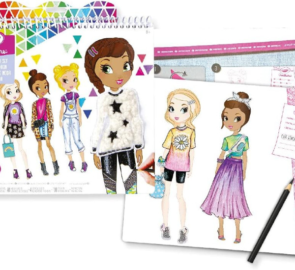 Crayola Creations Fashion Sketch Set