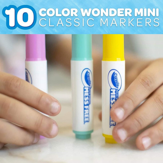 Crayola Color Wonder Mess Free- 10 Markers