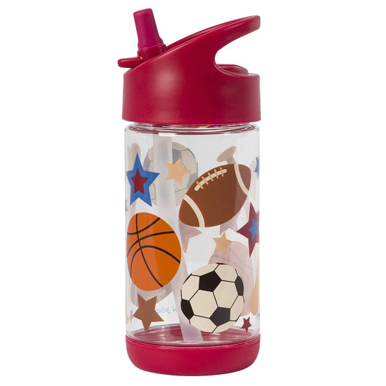 Flip Top Water Bottle Sports - Stephen Joseph