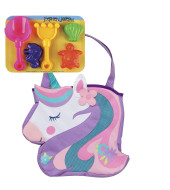 Beach Totes With Sand Toy Play Set - Unicorn