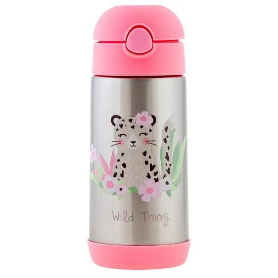 Double Wall Bottle Leopard - Stainless Steel