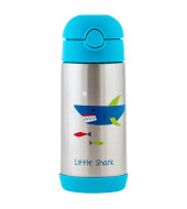 Double Wall Ss Bottle Shark - Stainless Steel