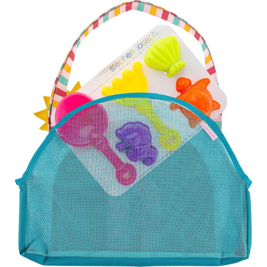 Beach Totes With Sand Toy Play Set - Rainbow