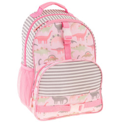 Pink Dino Backpack Bag - Stephen Joseph