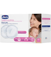 Chicco Antibacterial Breast Pads - 30 Pcs