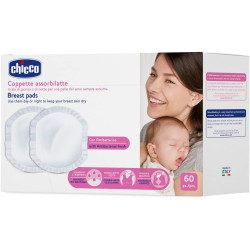 Chicco Antibacterial Breast Pads - 30 Pcs