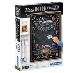 Black Board Coffee Puzzle Writable 1000 Pcs