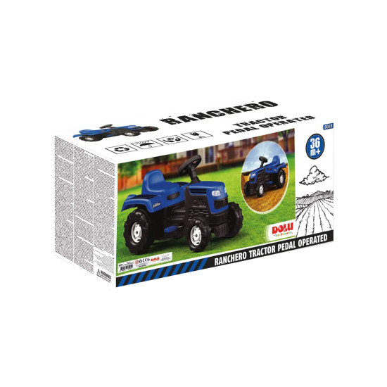 Ranchero Tractor Pedal Operated- Blue