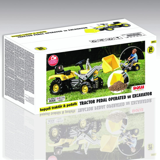 Tractor Pedal Operated W Excavator