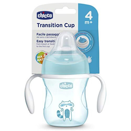 Chicco Transition Blue Cup - 4M+