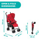 Chicco London Up Stroller Bar - Red