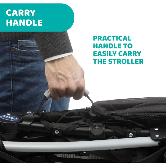 Chicco Echo Stroller with Bumper