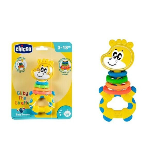 خشخشة بتصميم جيلبي الزرافة - تشيكو