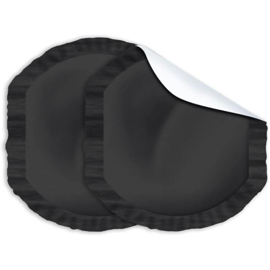 Absorbent Breast Pads 60Pcs Black