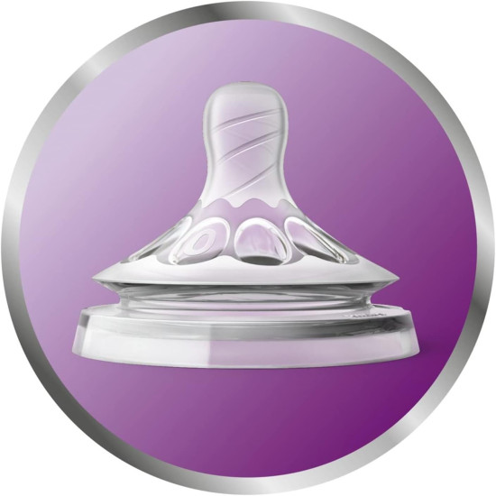 حلمات طبيعية 2 قطعة - تدفق متفير 3 شهر+ من افينت