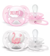 Avent Ultra Soft Pacifiers 2 Pcs 0-6m
