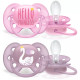 Avent Ultra Soft Pacifiers 2 Pcs 6-18m - Girls