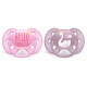 Avent Ultra Soft Pacifiers 2 Pcs 6-18m - Girls