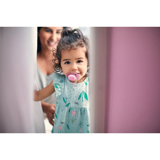 Avent Ultra Soft Pacifiers 2 Pcs 6-18m - Girls