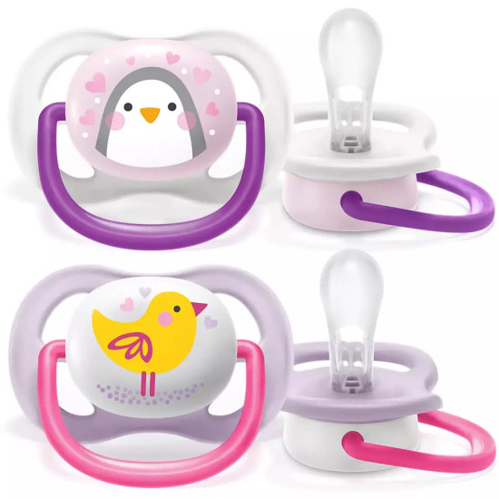 Avent Ultra Soft Pacifiers 0-6m