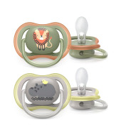 Avent Ultra Air Pacifiers 2 Pcs 6-18m