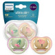 Avent Ultra Air Soothers 2 Pcs 0-6m