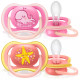 Avent Ultra Air Pacifiers 2 Pcs 6-18m - Whale & Starfish