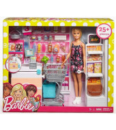 Barbie Supermarket Doll Playset