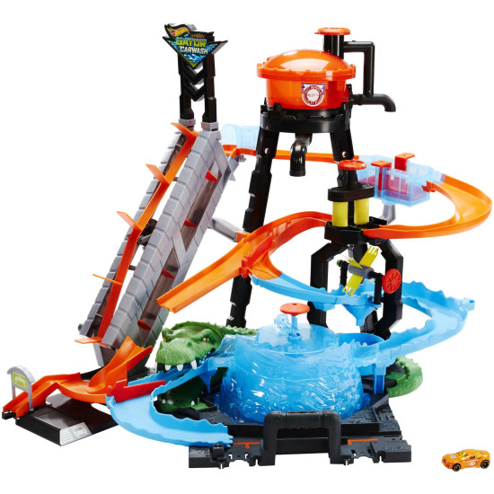 City Gator Car Wash Playset - Hot Wheels