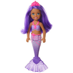 Chelsea Dreamtopia Mermaid - Purple Hair Doll