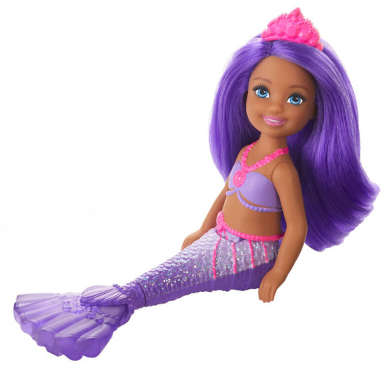 Chelsea Dreamtopia Mermaid - Purple Hair Doll