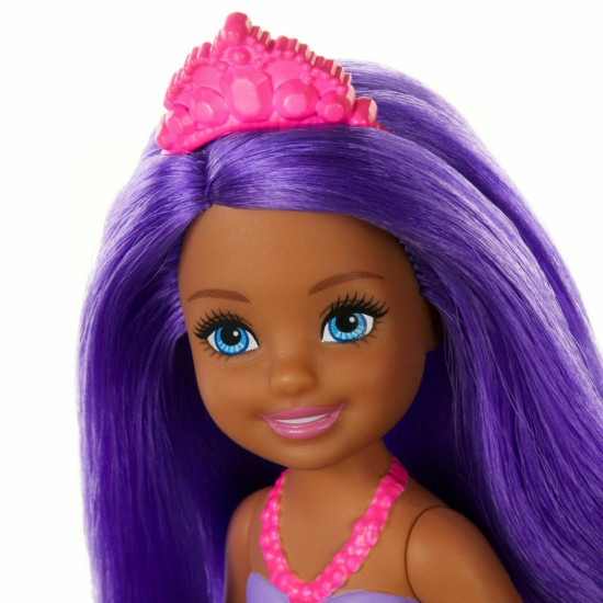 Chelsea Dreamtopia Mermaid - Purple Hair Doll